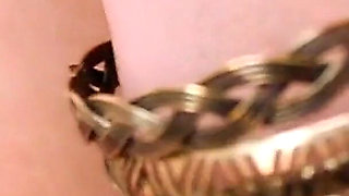 Beautiful Latina Teen with Amazing Boobs Playing a Screwdriver in Her Big Pussy