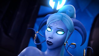 Thicc Horned Alien Girl Is Riding You!