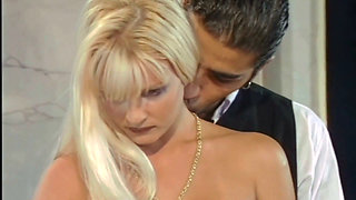 Cum in the DP with Her Husband and Butler