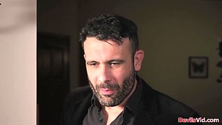 Giant melons honey down for ass fucking hook-up on their first-ever encounter