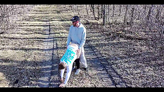 Fucked Outside While a Drone Watched Us