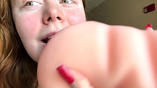 Emo teen Becka solo webcam masturbation