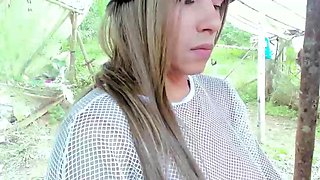 Orgiastic brunette amateur British teen lesbians Sasha and