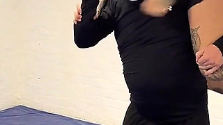 Kourtneyinked Vs Masked Rider - Submission Wrestling Showdown