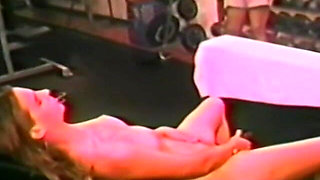 Two Lesbians Work Out and Fuck at the Gym