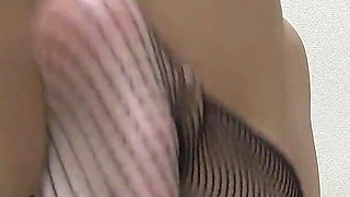 Beautiful Big Tits, No Bra Nipple Stickers, Japanese Girl Tease Exercise