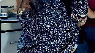 Hot Foursome Sex in the Kitchen