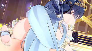 Wuthering Waves - Luno Erotic Sex Scene with Rover - 3D Hentai Animation