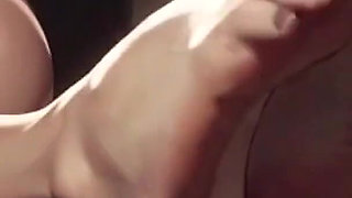 Obese SSBBW Licking & Sucking Pregnant Woman Feet - Both Having Orgasms