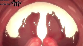 Hentai Creampie Video - Big Tits Anal Doggystyle with Big Cock POV