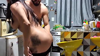 Maid Receives Attention From Her Boss