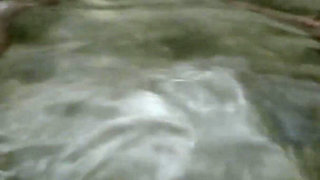 Fingering My Pussy and Exhibiting My Feet at the Bathtub