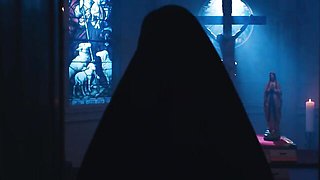 Impeccable Shelena and Vixi Rafi's nun sex movie