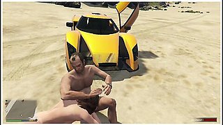 Cheats Her Husband With Trevor In The Beach Part 2! Blowjob And Anal Sex!