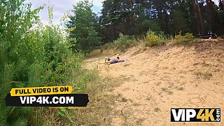 Vip4k. Anal Sex by the lake after picking up a female