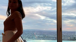 Emo teen on solo webcam masturbation