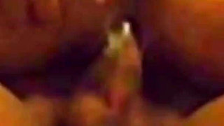 My Sperm Dripping in Her Pussy