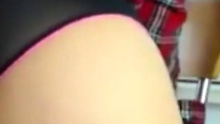 Amateur Sexydea Flashing Ass on Live Webcam