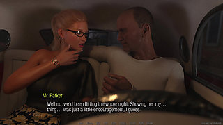 Cheating Sofia and Secret Affairs - Day 9: Corruption Lvl 4 - Wild Whore: Fucking the Old Newsstand Man in His Car
