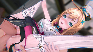[genshin Impact] Escoffier Complete Collection: Wall Press, POV, Bondage & Double Penetration (4k)