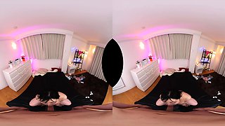 Big assed busty tit fuck and blowjob