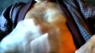 Grandpa Strokes on Webcam