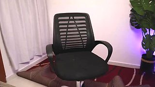 Nattystar Squirting Missionary Fuck with Black Dildo - Skinny Colombian Teen POV