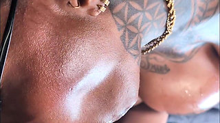 Nympho Dolly Slut with 'giant Boobs' Sloppy Deep Blowjob a Bwc