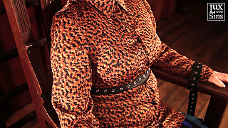 Bound and Aroused in the Chair