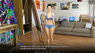 University of problems: sexy girl, erotic art ep 44