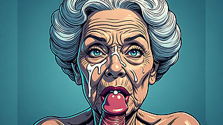 Vintage Cartoon Style Facials