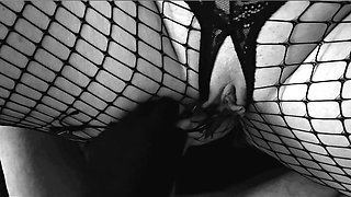 BDSM-Session with my wife - Final: clamps, licking, slapping, squirting , release clamps