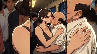 INDIAN slutty Babes Degraded & Ravaged by Ugly Fat Dirty Old Men IN THE BUS \u2013 Part 1