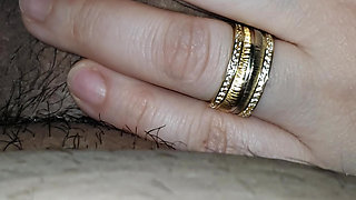 Step son on his birthday wishes a handjob from step mom and he get it