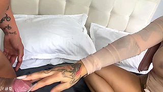 Arab MILF in glasses loves getting her big ass stretched with anal sex