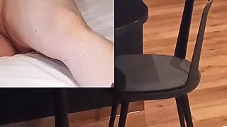Dark Nuts Cuddles with Her Slave Marco