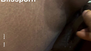 Dildo BBC Doggy fuck on African BBW
