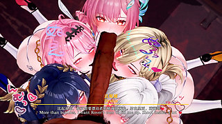 Wuthering Waves - Rover Harem BDSM Sex - 3D Hentai Animations
