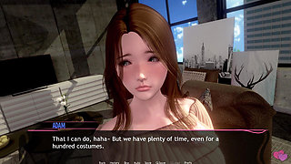 Murmur 28 - Yui and Adam Date Part 2 - Yui Police & Nurse Costume Show (sfw)