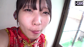 Cosplay Date. Shy Girl on a Daring Outdoor Stroll Part 3