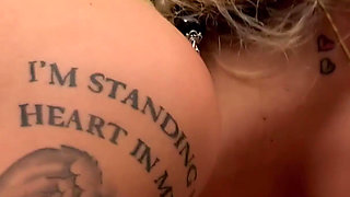 Hot Blonde Big Tits MILF Delta White Fucks Fat Bwc to Messy Facial
