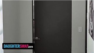 Naughty Step Daughters Jenna Ross & Kenna James Get Rough Fucked By Their Stepfathers