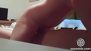 British Amateur MILF Grinding and Dirty Talk to Orgasm