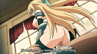 Hentai: Sexy Buxom Blonde Babe Dominates Her Submissive Partner In the Hottest Way