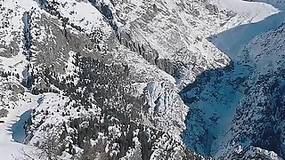 Horny Housewife Couldn't Cheat Again, Her Oiled up Beautiful Big Natural Tits Bouncing