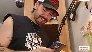 Sasha tatcha gets facefucked in a dirty hookup!