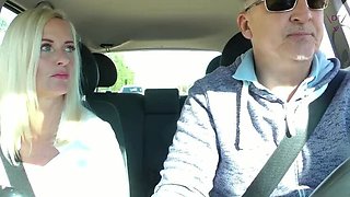 German MILF Gets Creampie in Car Quickie on Mallorca