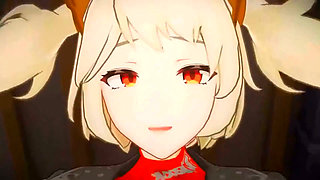 Zenless Zone Zero - Burnice White Riding a Dick - 3D Hentai Animations