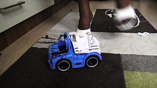 black barbie like crushing