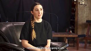 Maximilian Lomp Spanks Teen Slave Emilie's First Time BDSM Punishment Part 1